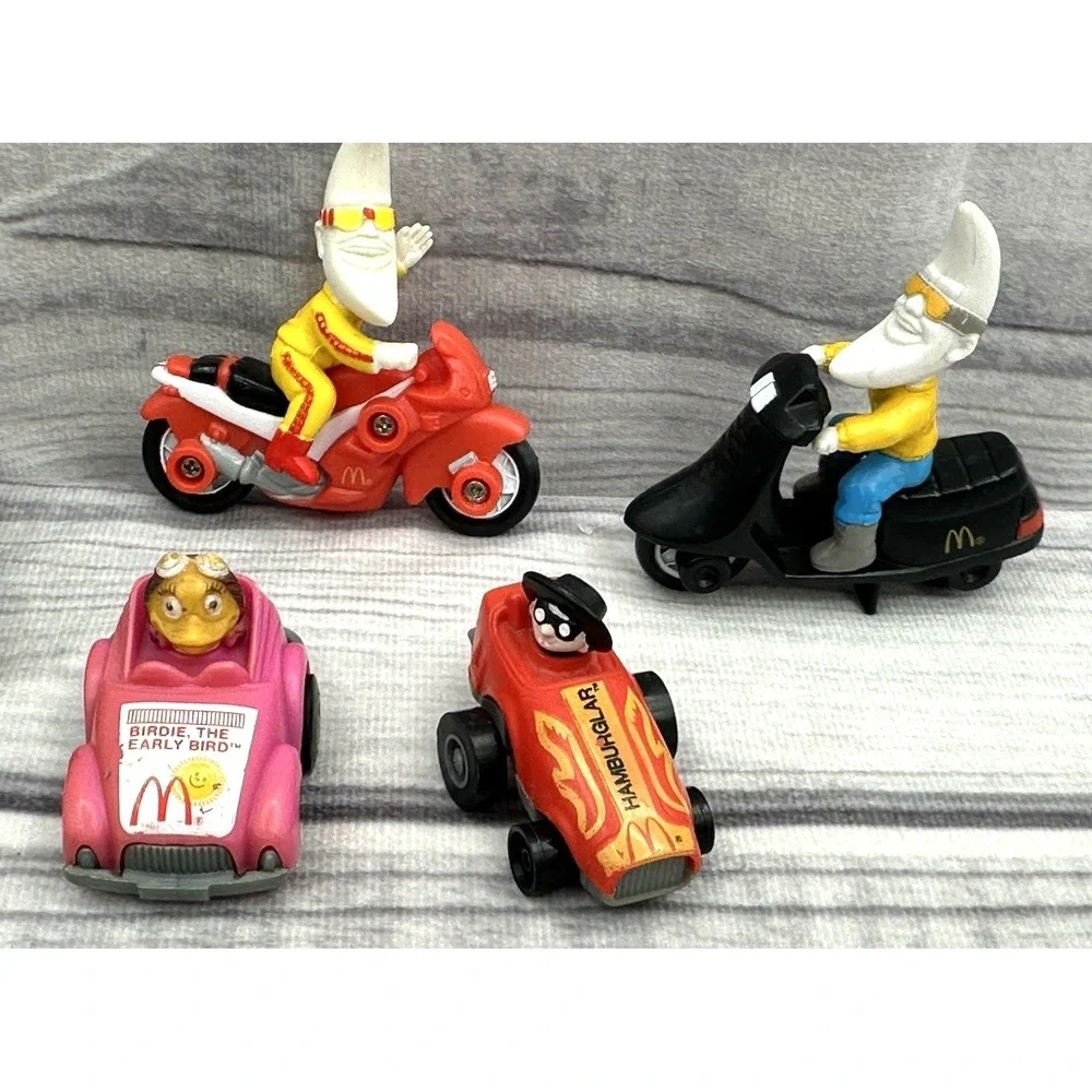 VINTAGE 80'S MCDONALD'S HAPPY MEAL TOYS - FAST MACS  / MAC TONIGHT MOON MAN  *18